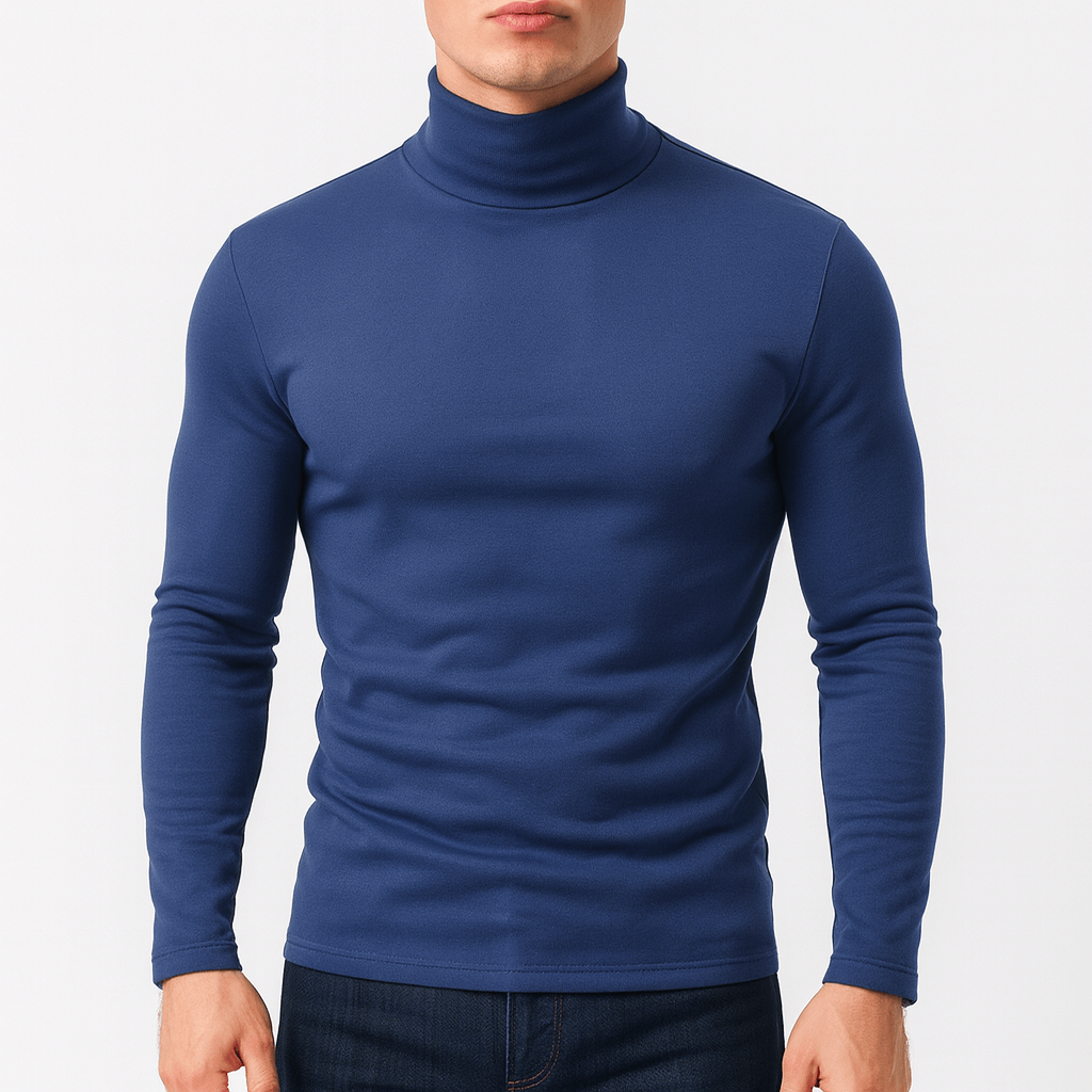 Luxeoutfit | Stretch cotton turtleneck tee 5