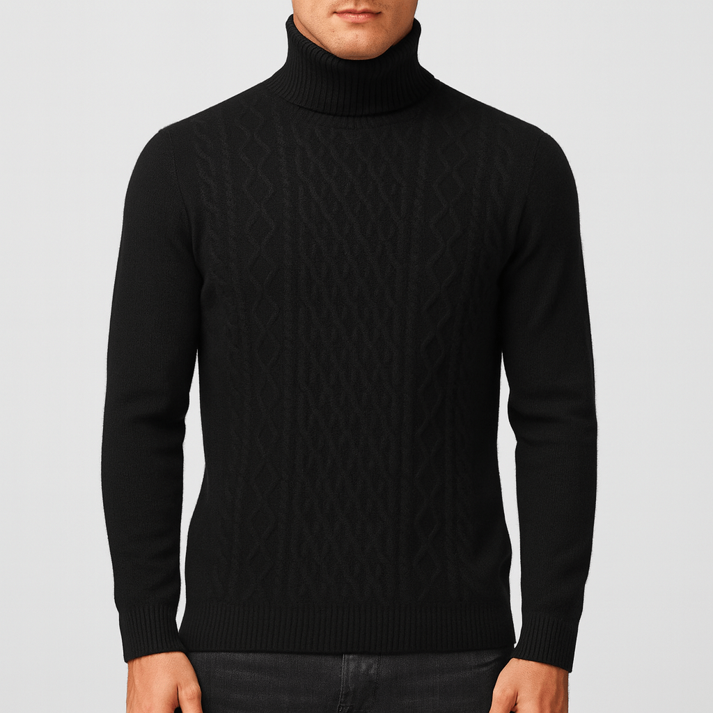 Nordori | Merino uld rullekrave sweater