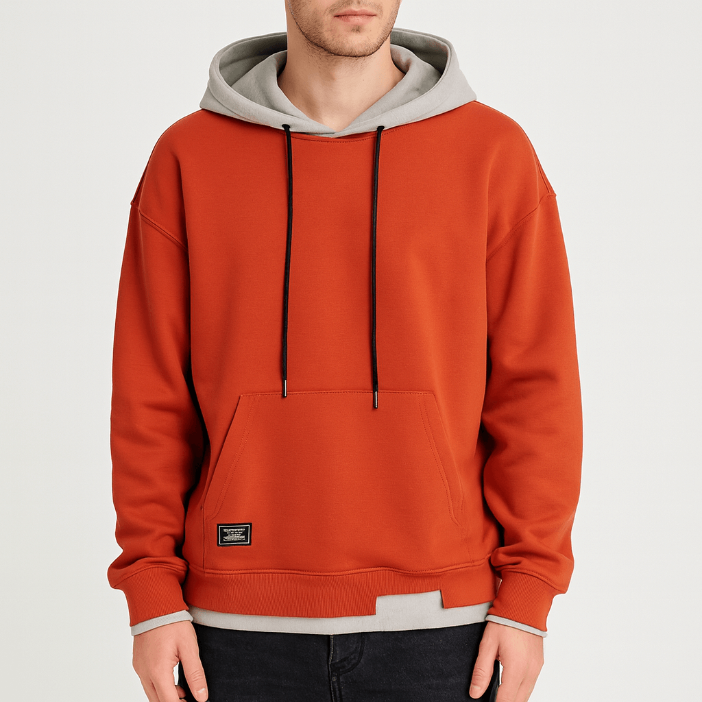 Nordori | Klassisk hættetrøje med praktiske lommer