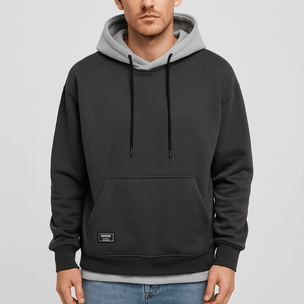 Nordori | Klassisk hættetrøje med praktiske lommer