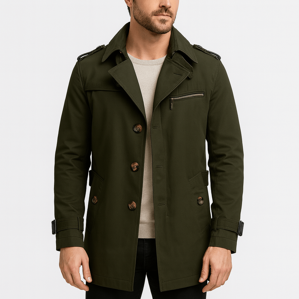 Nordori | Klassisk kort frakke med tidløst design