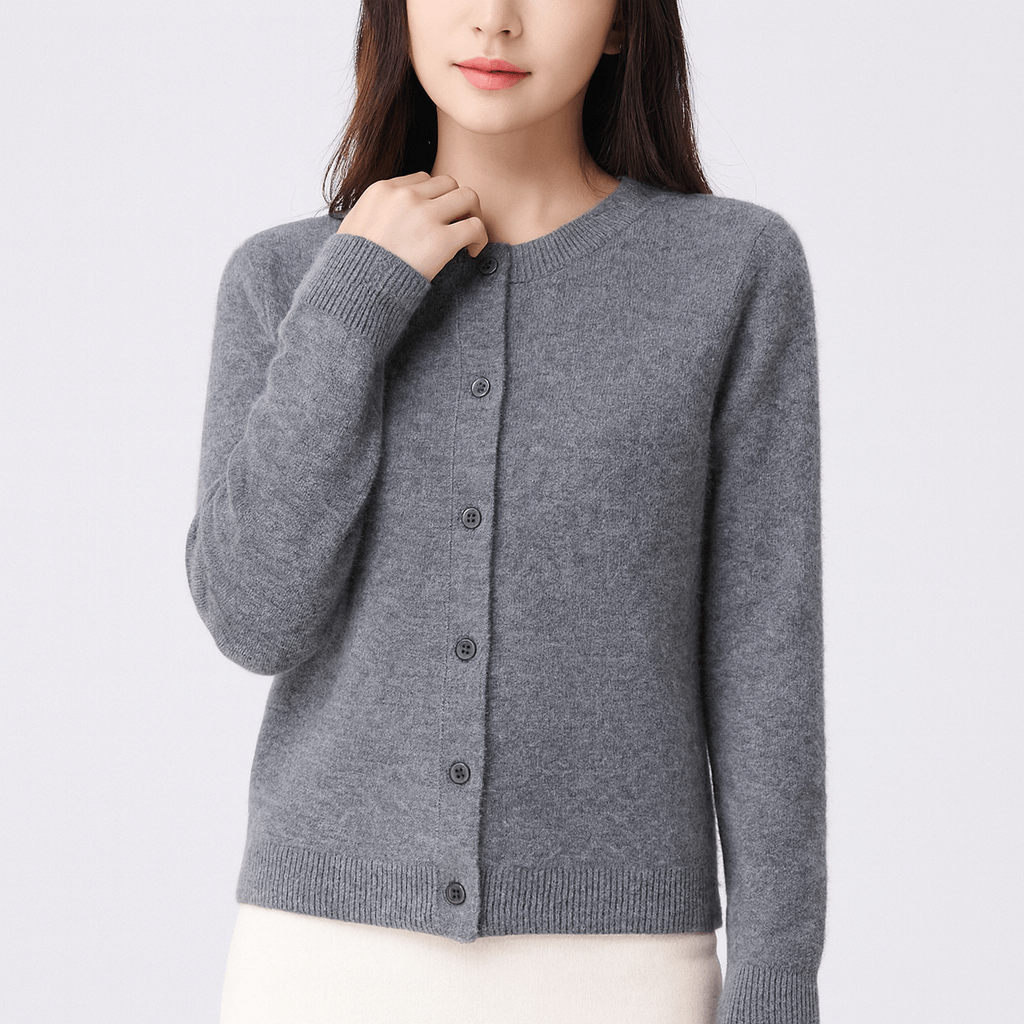 Nordori | O-neck cardigan sweater