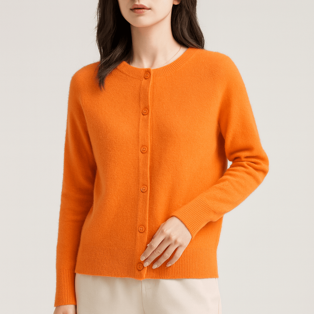 Nordori | O-neck cardigan sweater