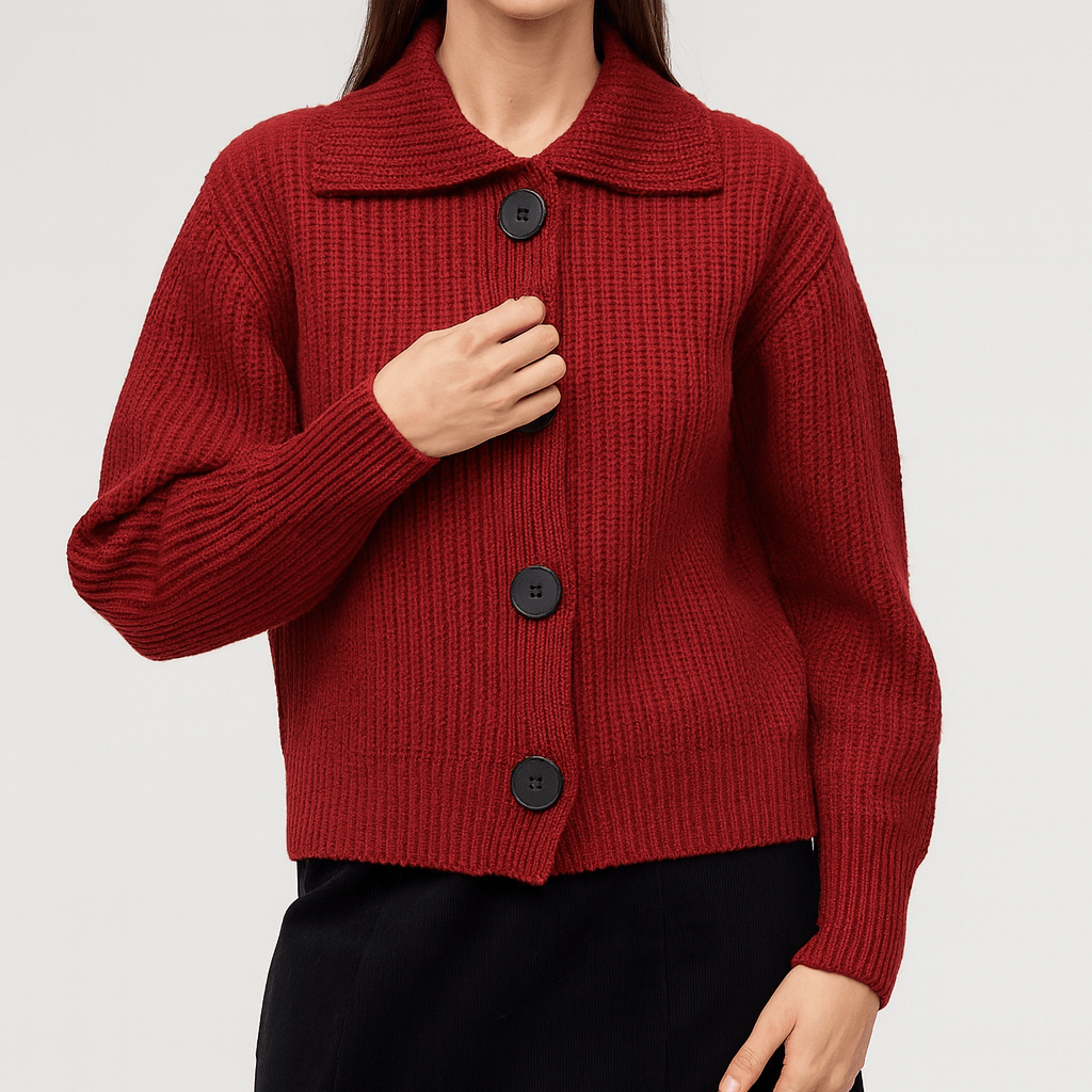 Nordori | Peter Pan krave strik cardigan