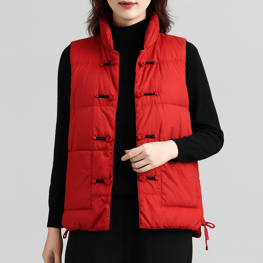 Nordori | Vnterpuffer vest med ståkrave