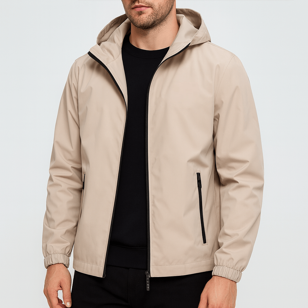 Nordori | Sporty vindjakke med hætte og lynlås