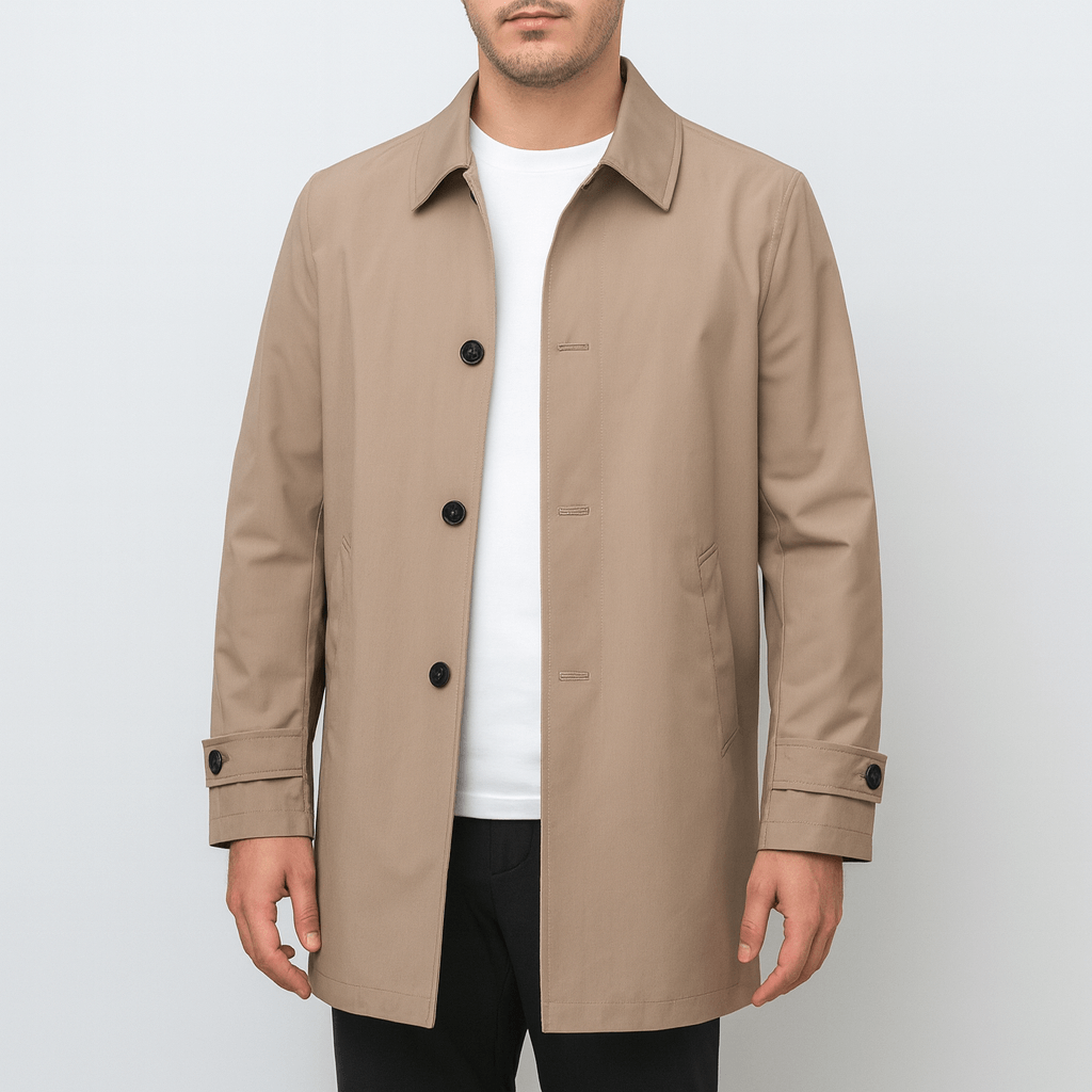 Nordori | Vandafvisende kort frakke