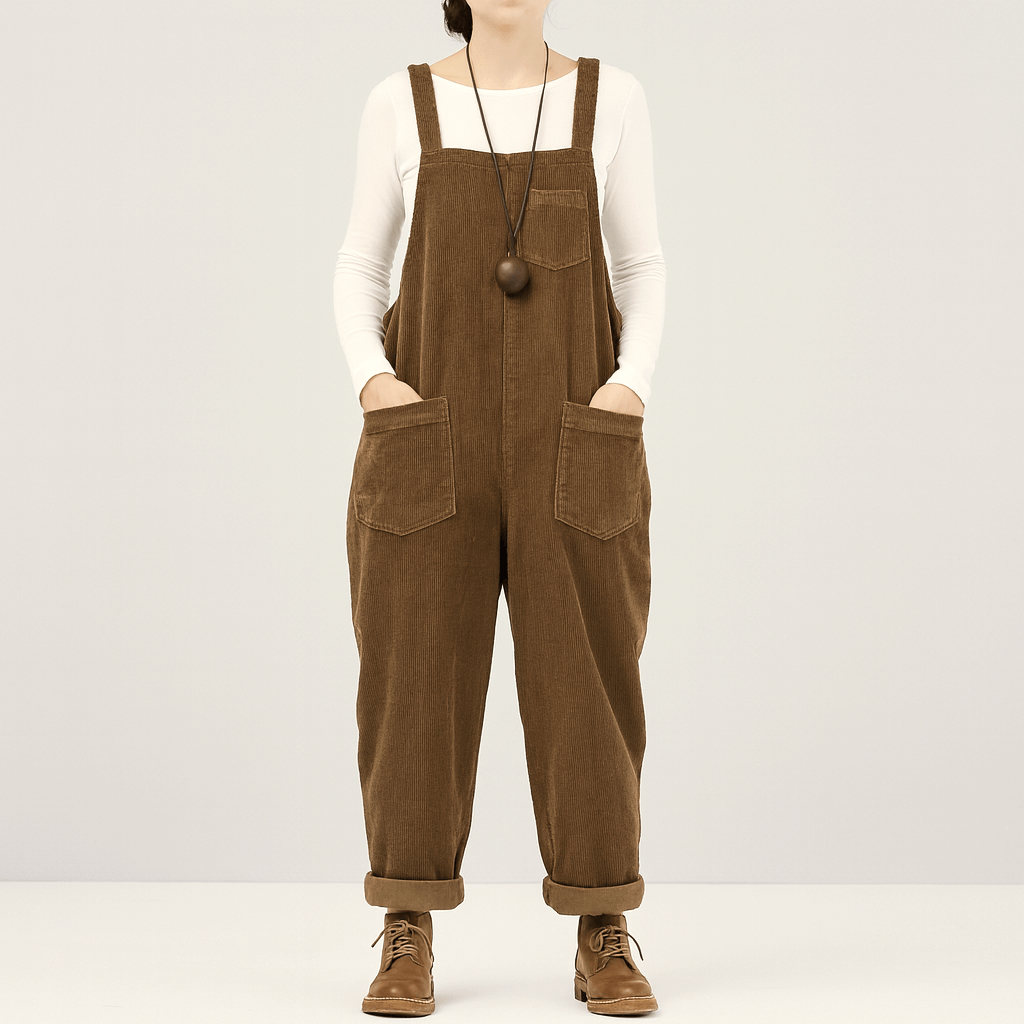 Nordori | Overdimensionerede corduroy jumpsuits