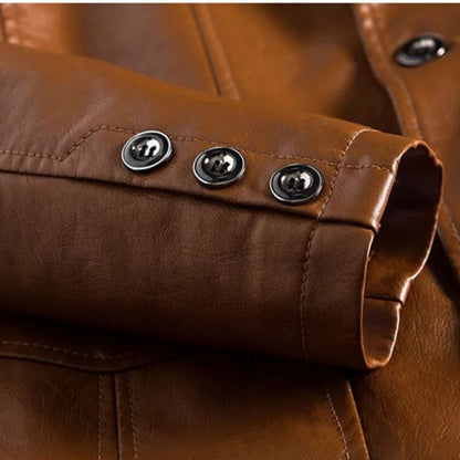 Celso | Kvalitets læderjakke med moderne snit 3