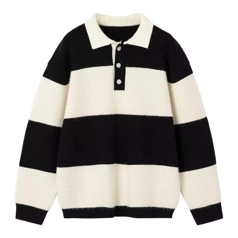 Esandro Vale | Classic striped sweater 0