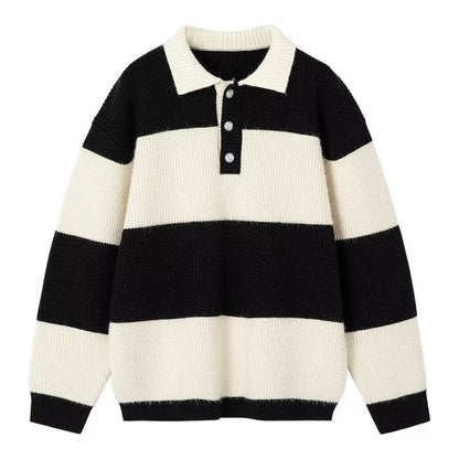 Esandro Vale | Classic striped sweater 0