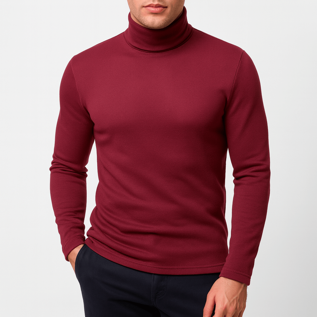 Luxeoutfit | Stretch cotton turtleneck tee 3
