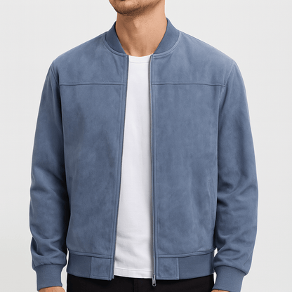 Nordori | Åndbar polyester bomberjakke med hævet krave