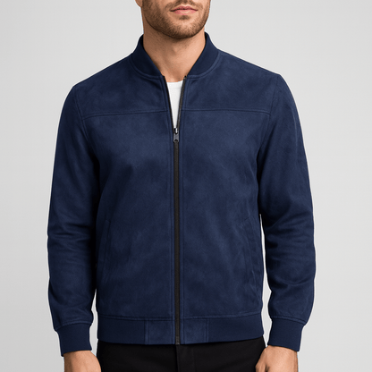 Nordori | Åndbar polyester bomberjakke med hævet krave