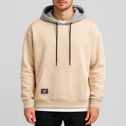 Nordori | Klassisk hættetrøje med praktiske lommer