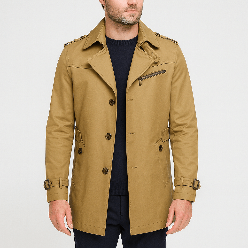 Nordori | Klassisk kort frakke med tidløst design