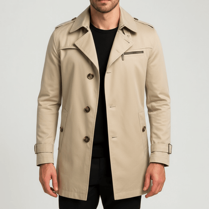 Nordori | Klassisk kort frakke med tidløst design