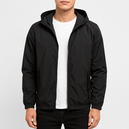 Nordori | Let vandafvisende vindjakke med hætte