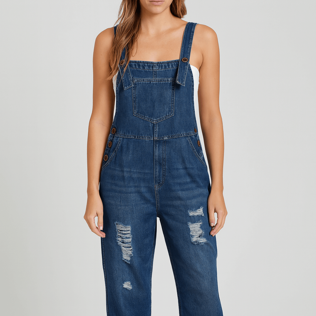 Nordori | Løs pasform denim overalls