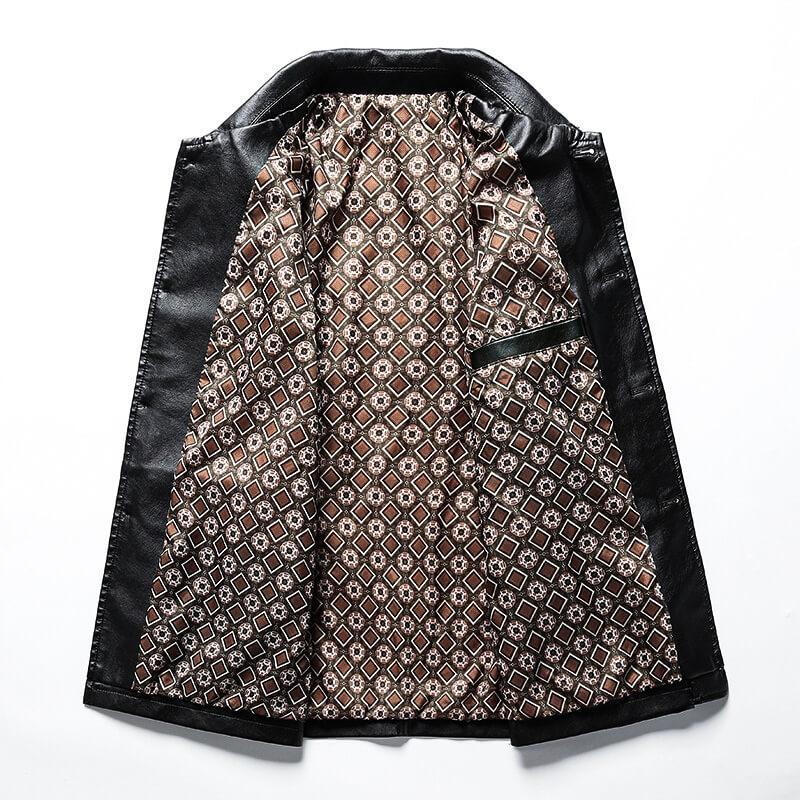 Nordori | Øko-læderjakke med skræddersyet pasform