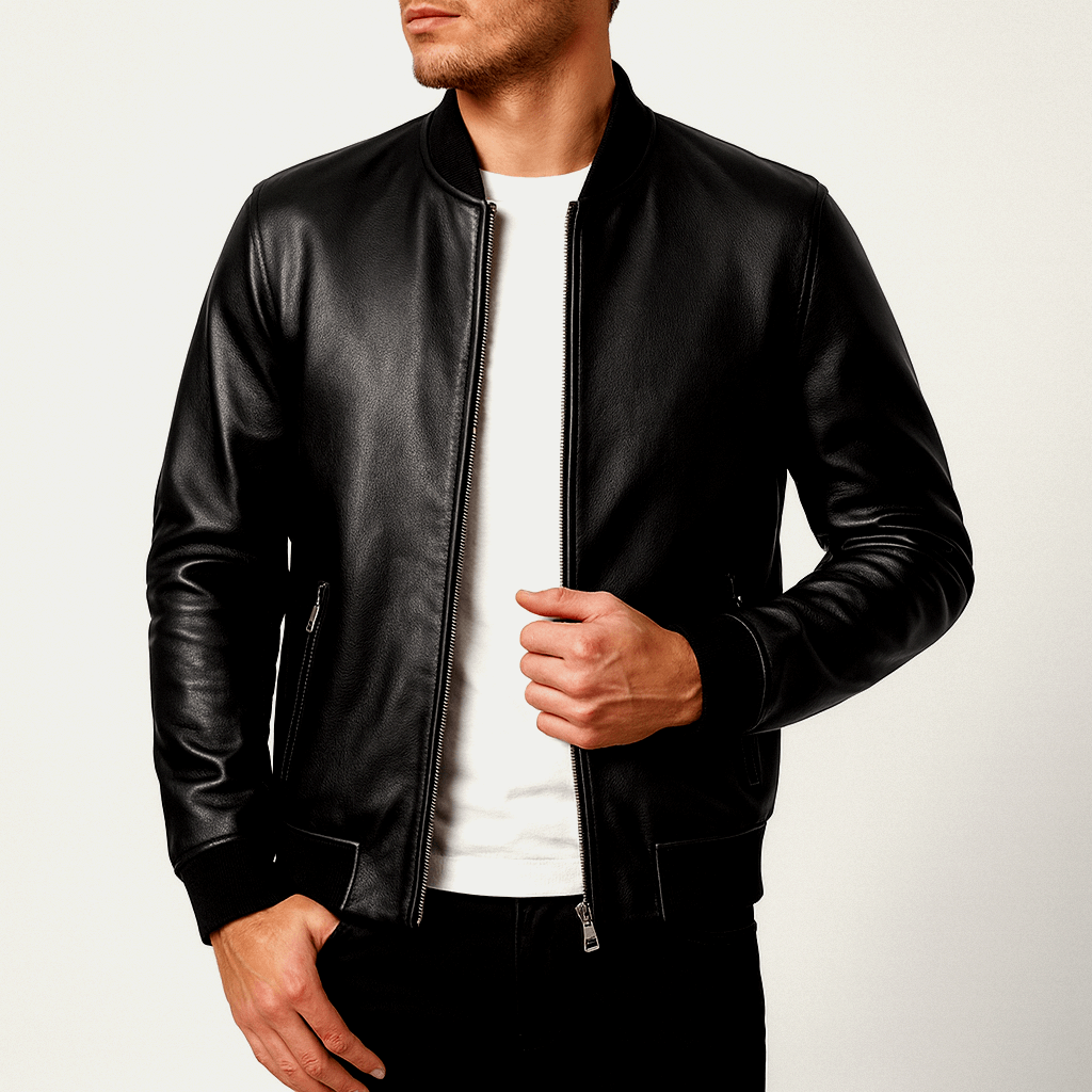 Nordori | Skræddersyet læderjakke med funktionelle lommer