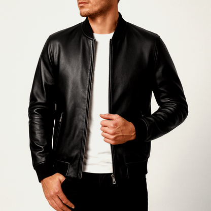 Nordori | Skræddersyet læderjakke med funktionelle lommer