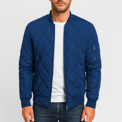 Nordori | Slim-fit bomberjakke med lynlåslommer