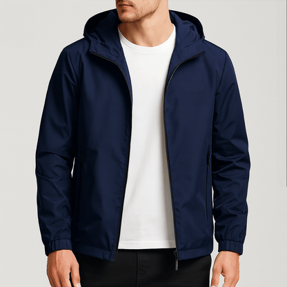 Nordori | Sporty vindjakke med hætte og lynlås