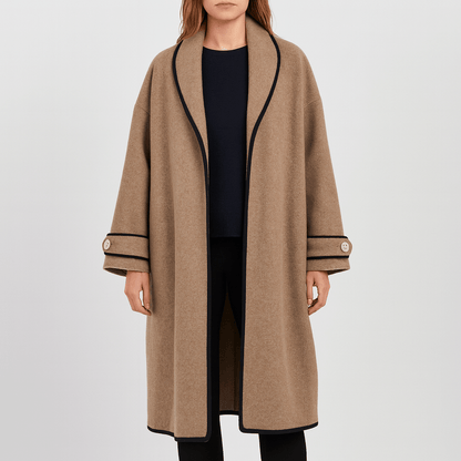 Nordori | Stor pasform uld frakke