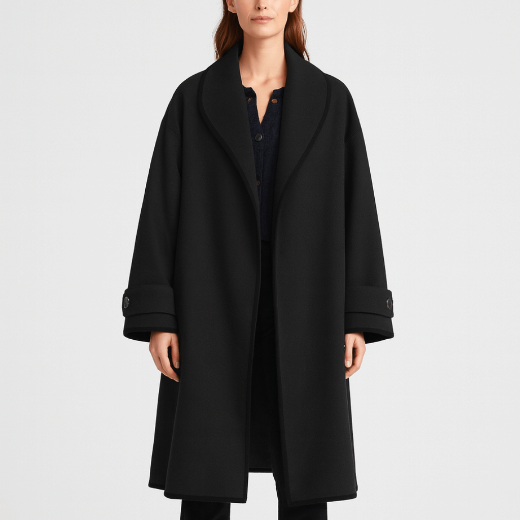 Nordori | Stor pasform uld frakke