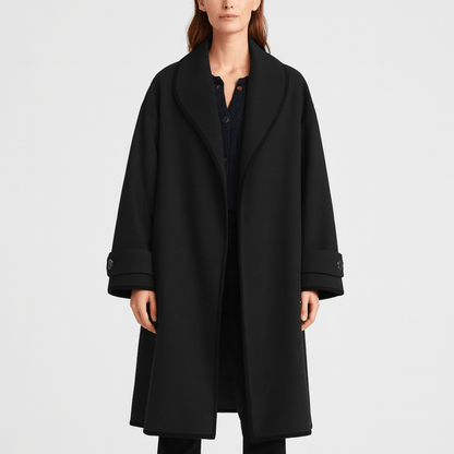 Nordori | Stor pasform uld frakke