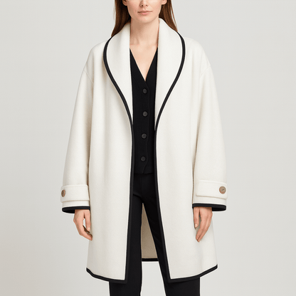 Nordori | Stor pasform uld frakke