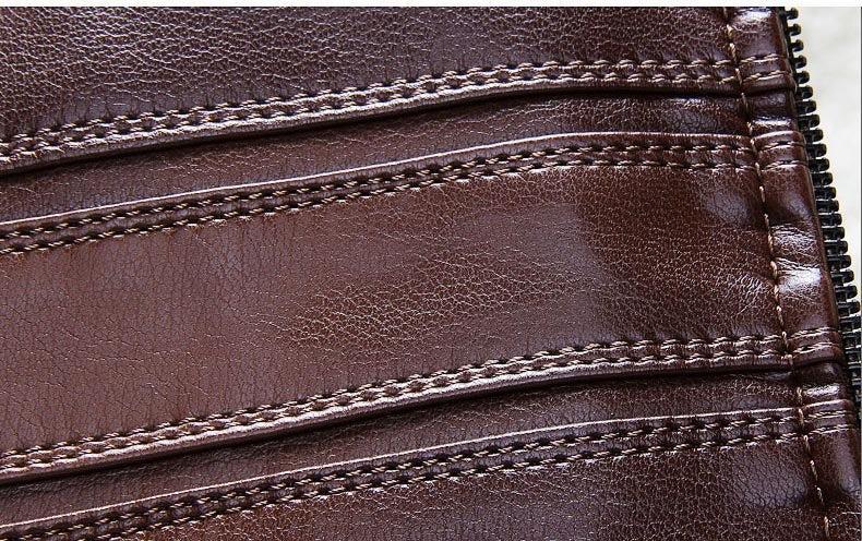 Nordori | Vandafvisende læderjakke