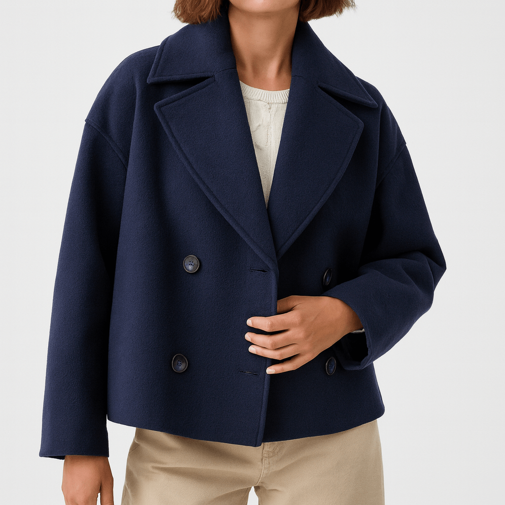 Norodori | Elegant uldfrakke med flatterende pasform