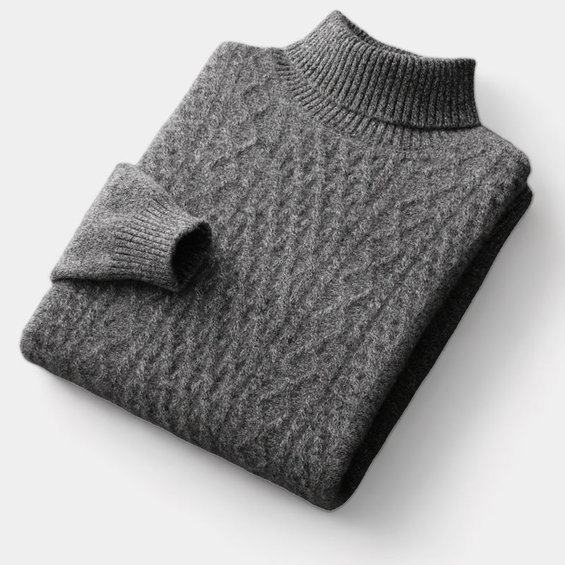 WearoldMoney | Merino uld skildpadde sweater 7