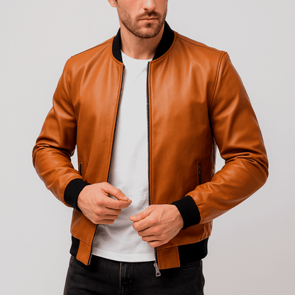 Nordori | Skræddersyet læderjakke med funktionelle lommer