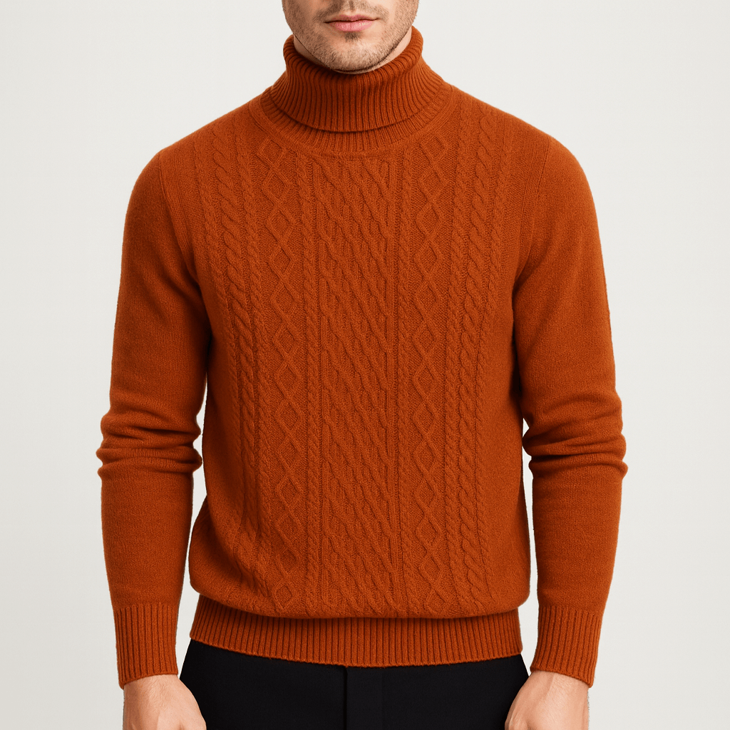 Nordori | Merino uld rullekrave sweater
