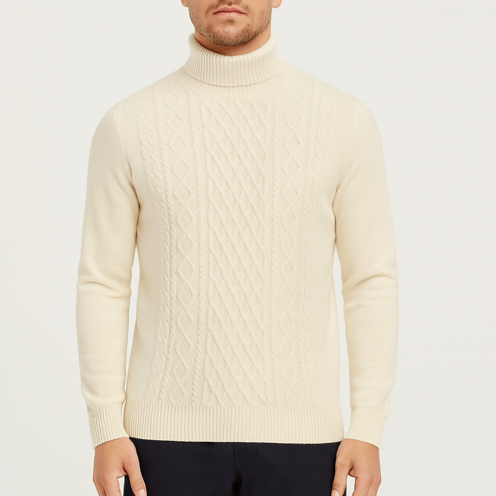 Nordori | Merino uld rullekrave sweater