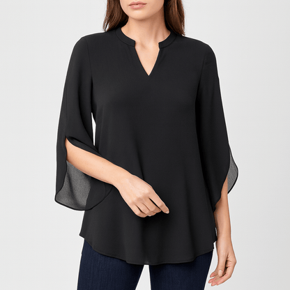 Nordori | Stilfuld løs silhuet bluse