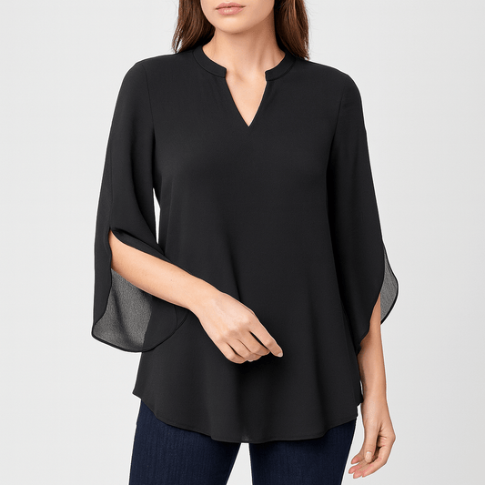 Nordori | Stilfuld løs silhuet bluse