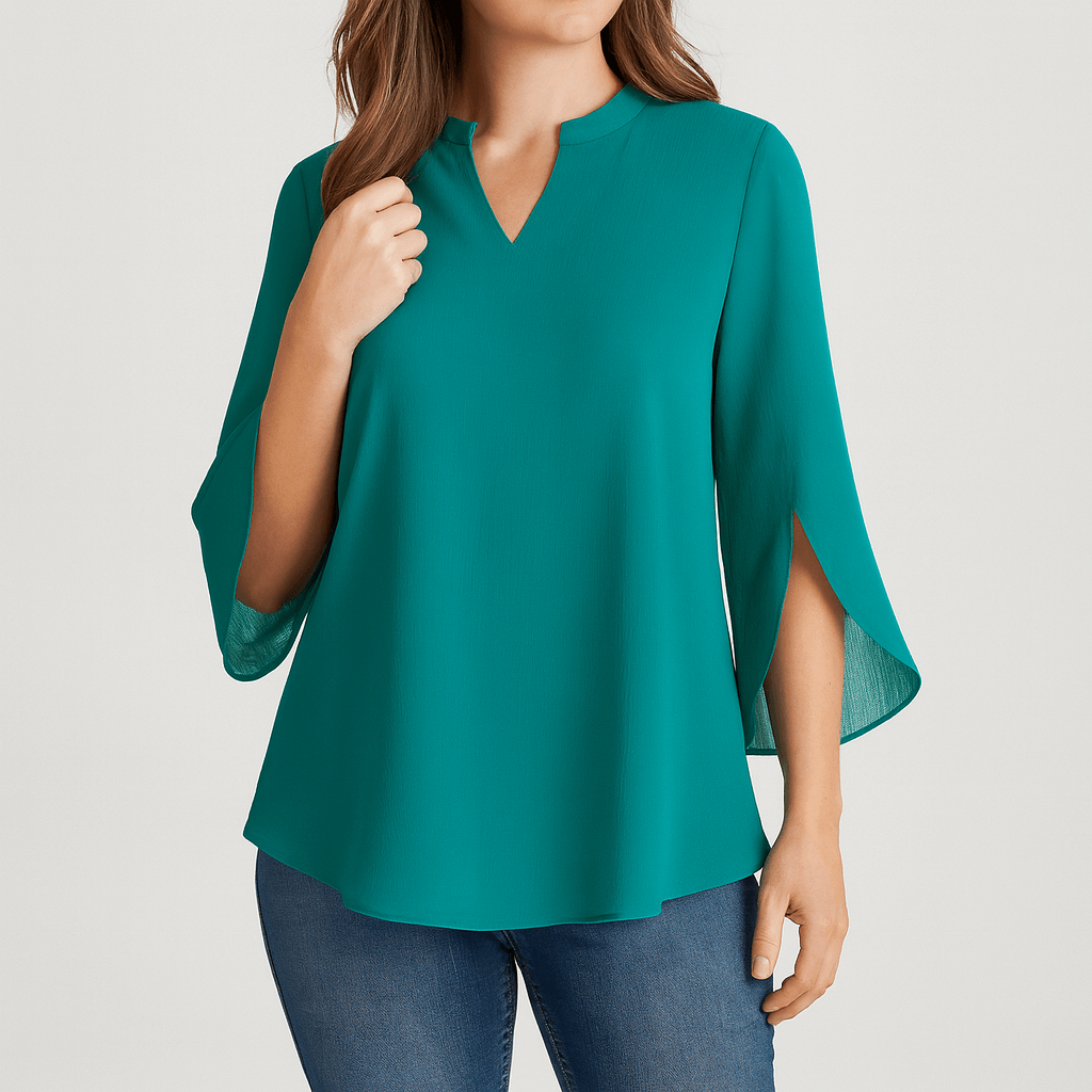 Nordori | Stilfuld løs silhuet bluse