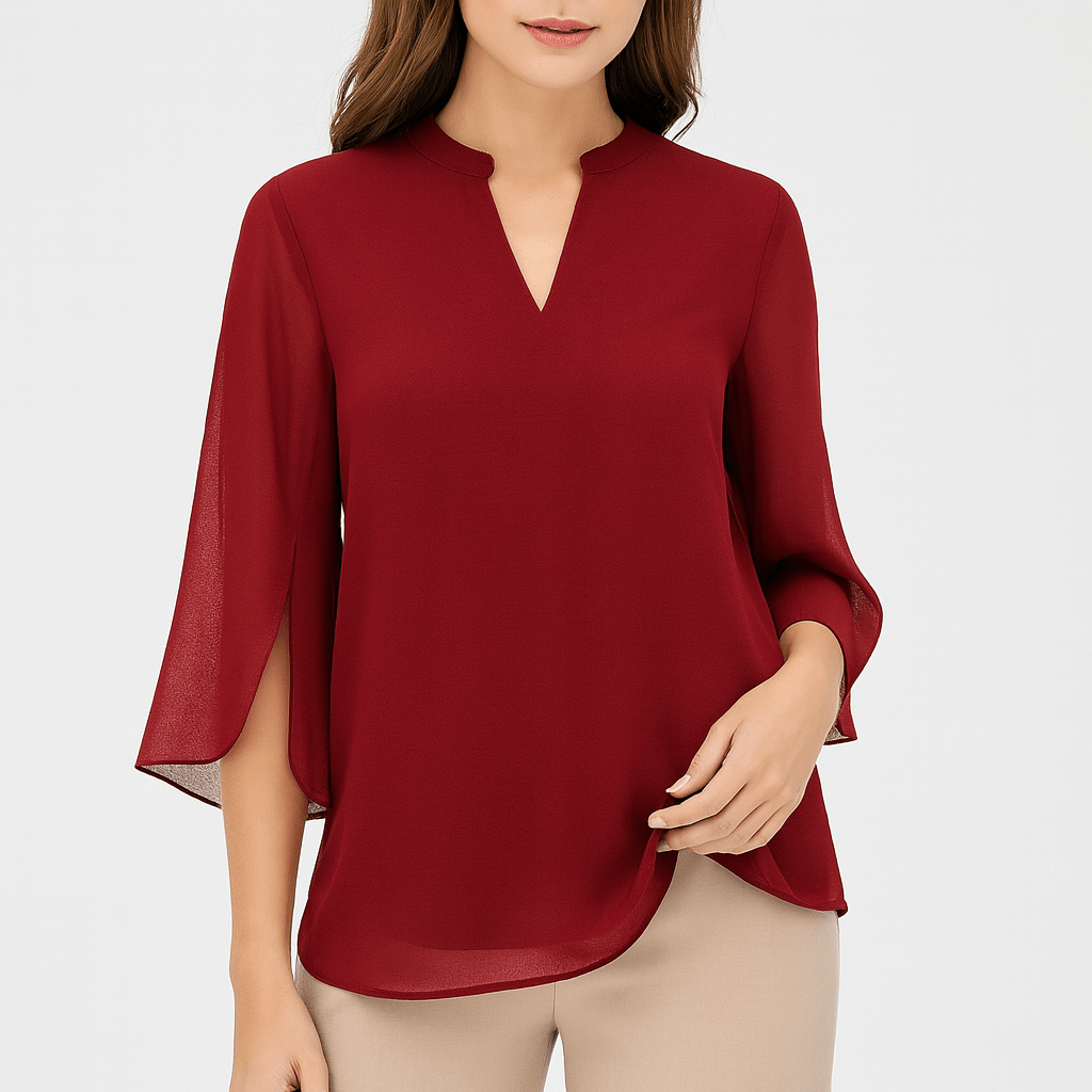 Nordori | Stilfuld løs silhuet bluse