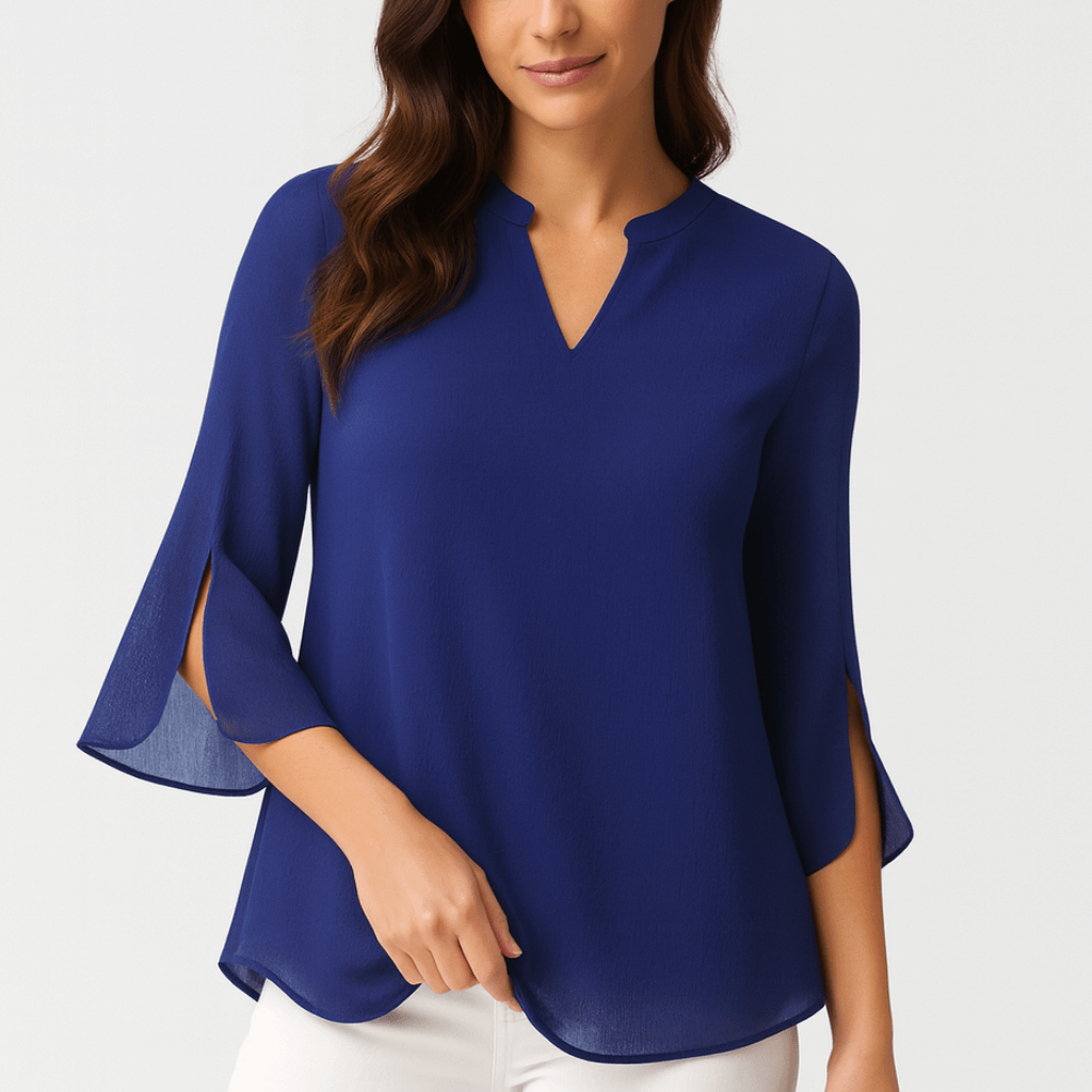 Nordori | Stilfuld løs silhuet bluse