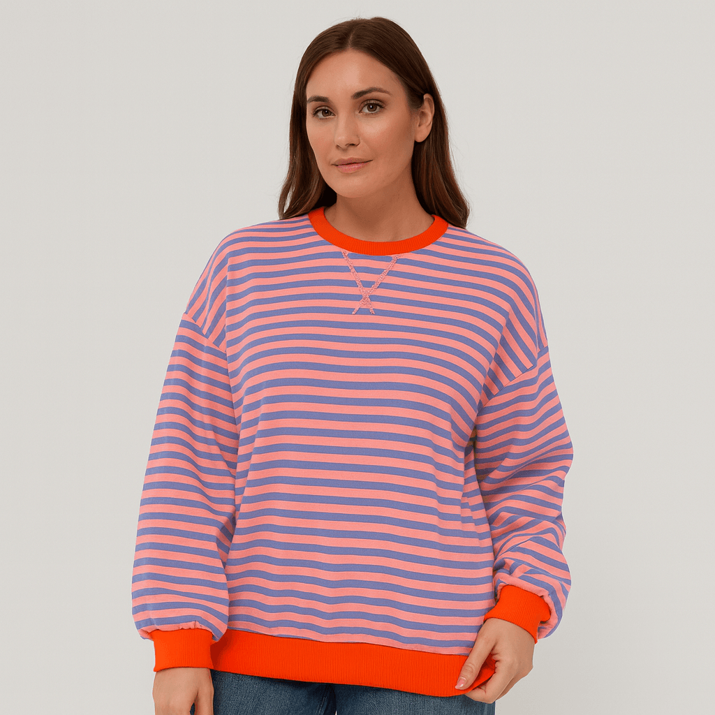 Nordori | Oversized stribet sweater