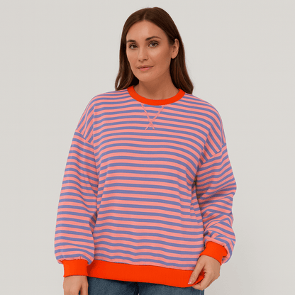 Nordori | Oversized stribet sweater