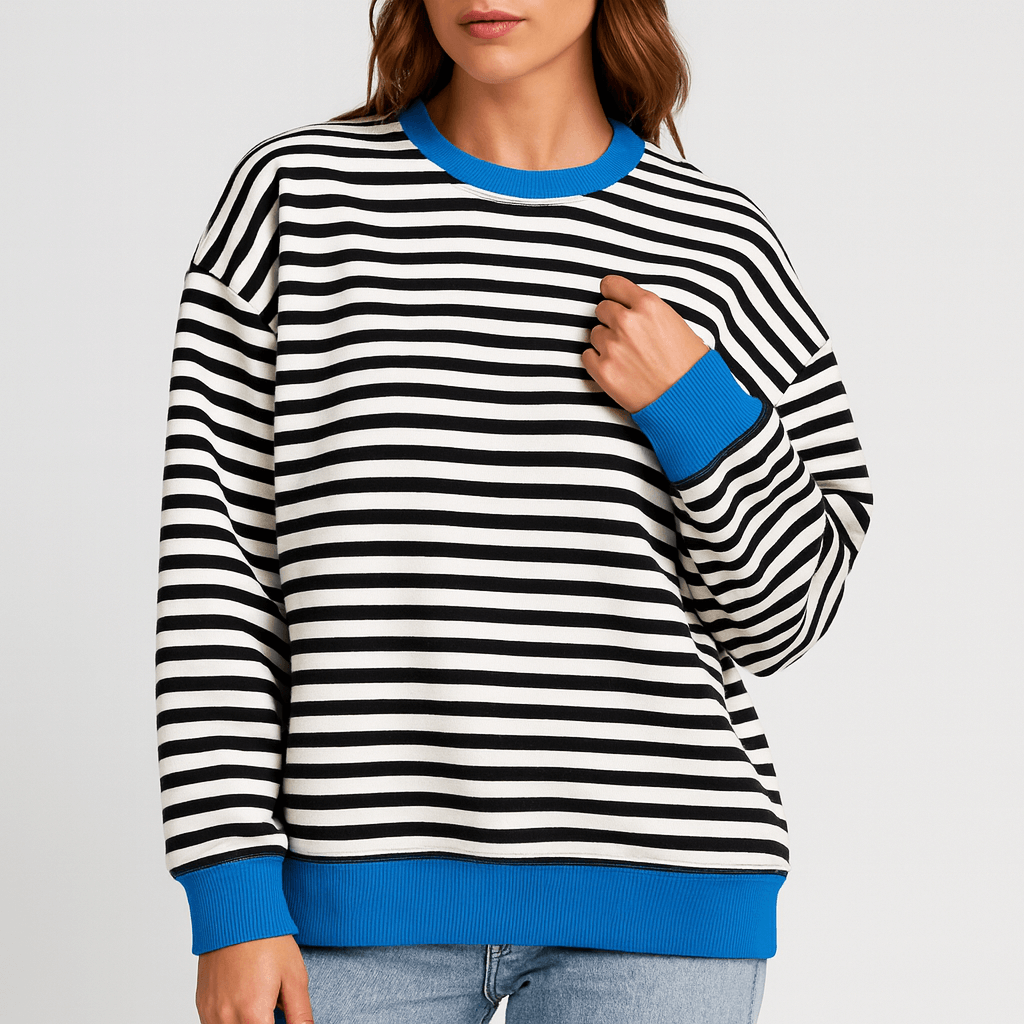 Nordori | Oversized stribet sweater