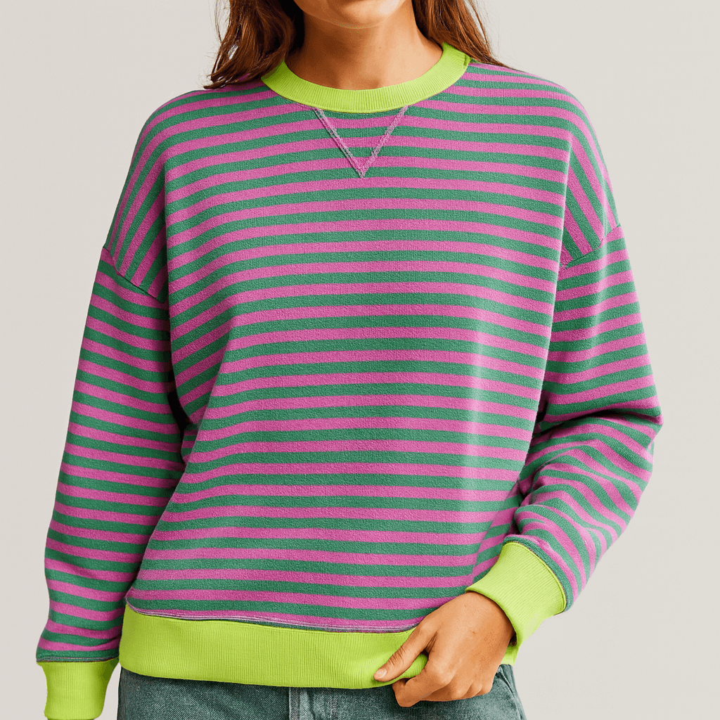 Nordori | Oversized stribet sweater