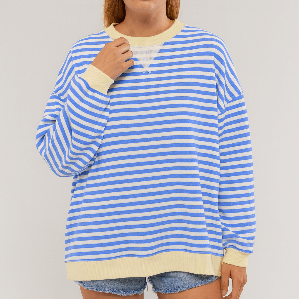 Nordori | Oversized stribet sweater