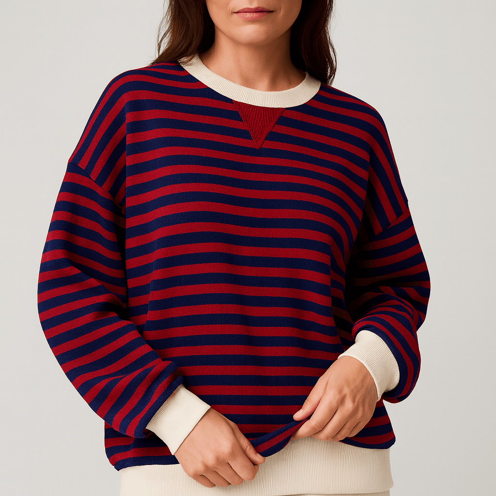 Nordori | Oversized stribet sweater