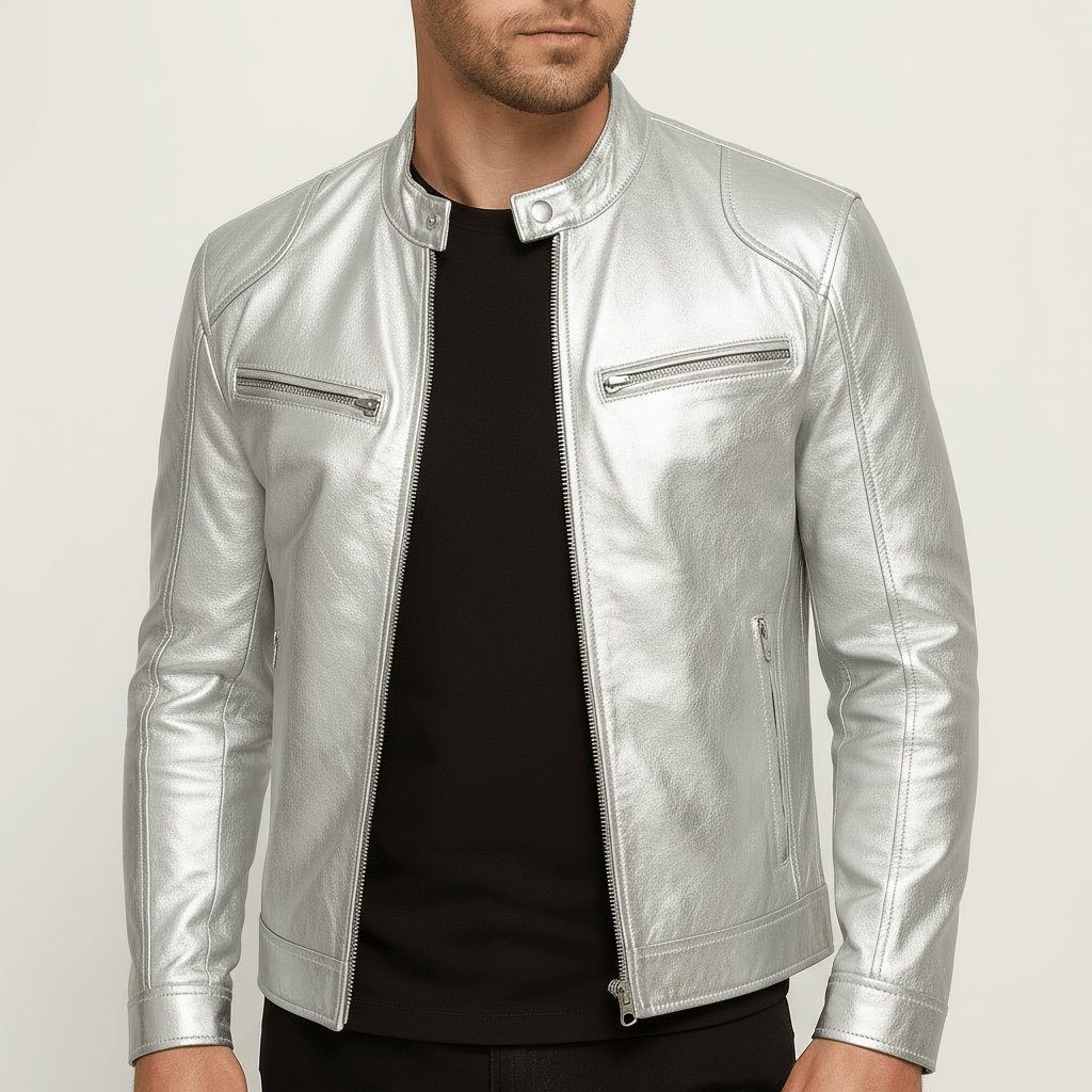 Nordori | Kvalitetslæderjakke med justerbare manchetter